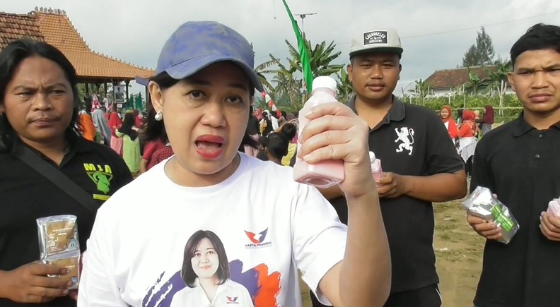 Gelar Senam Sehat, Caleg Perindo Susaningtyas NH Kertapati Promosikan UMKM Wonosobo