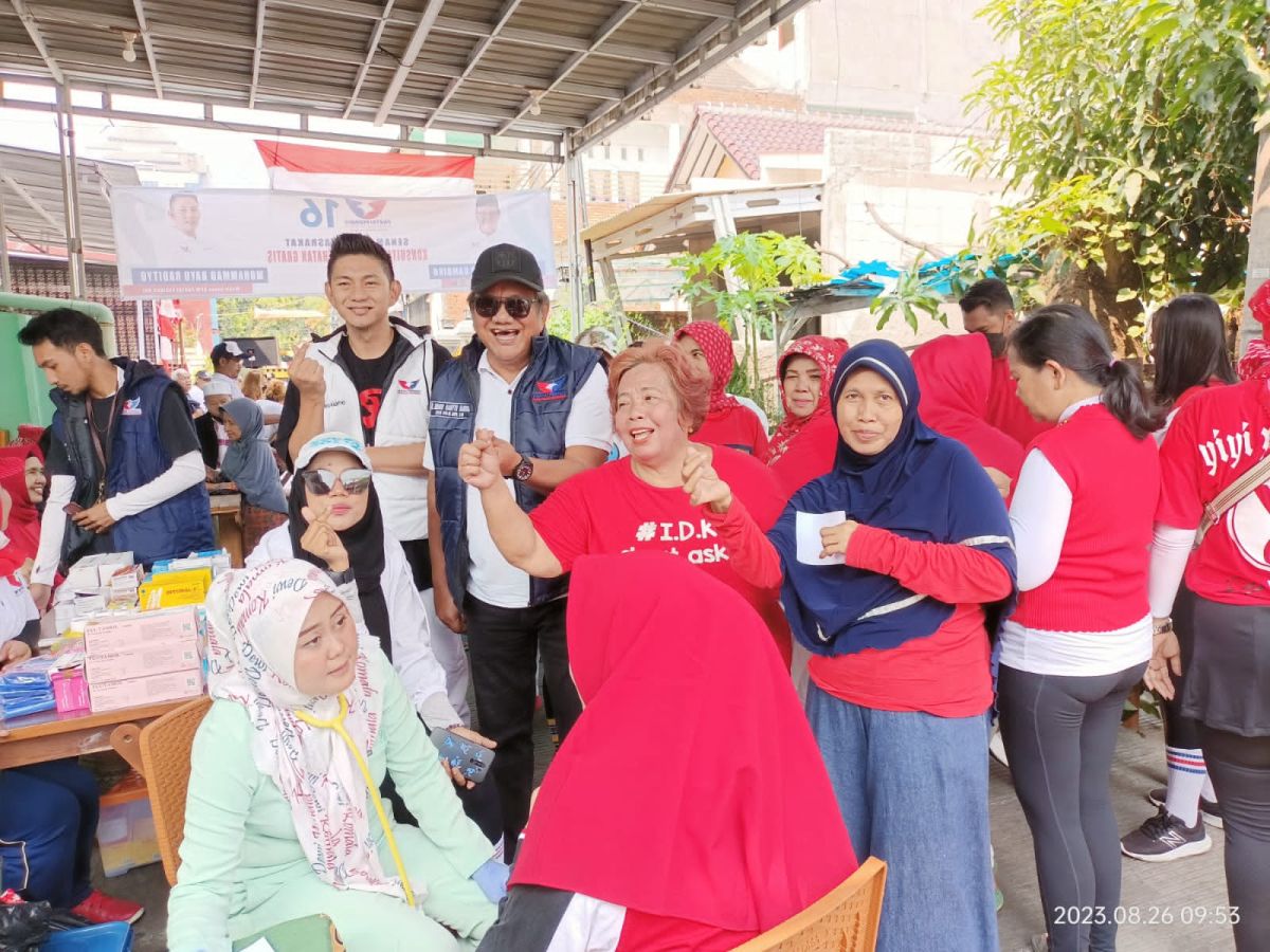 Partai Perindo Terus Tebar Kebaikan, Beri Perlindungan Kesehatan bagi Warga Jakarta