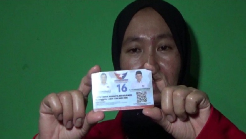 Pegang KTA Berasuransi Partai Perindo, Pasutri di Cianjur Merasa Terlindungi