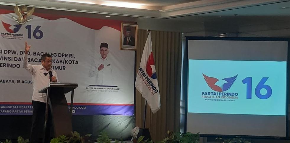 Pemilu 2024, HT Berharap Jawa Timur Jadi Lumbung Suara Partai Perindo