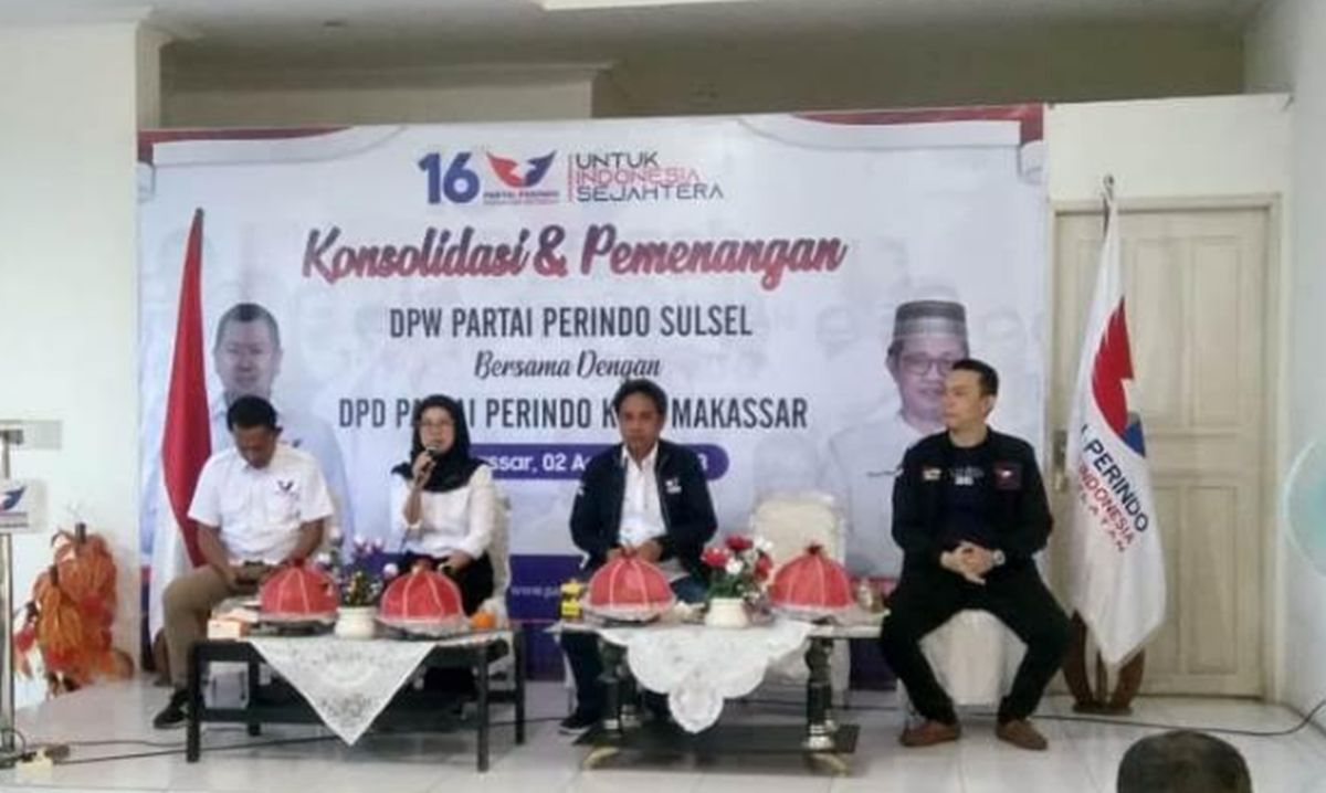 Pemilu 2024, Partai Perindo Makassar Target Satu Kursi Tiap Dapil