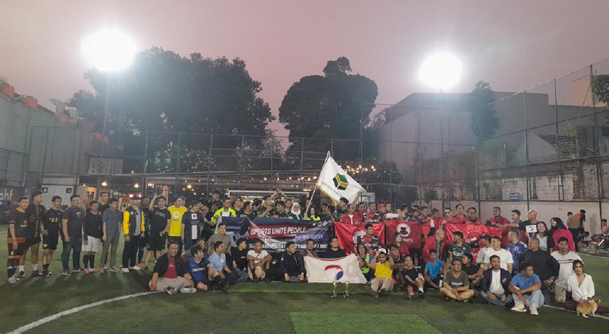 Pemuda Perindo Gelar Fun Mini Soccer Bersama 3 Parpol, Bangun Kekompakan dan Sportivitas