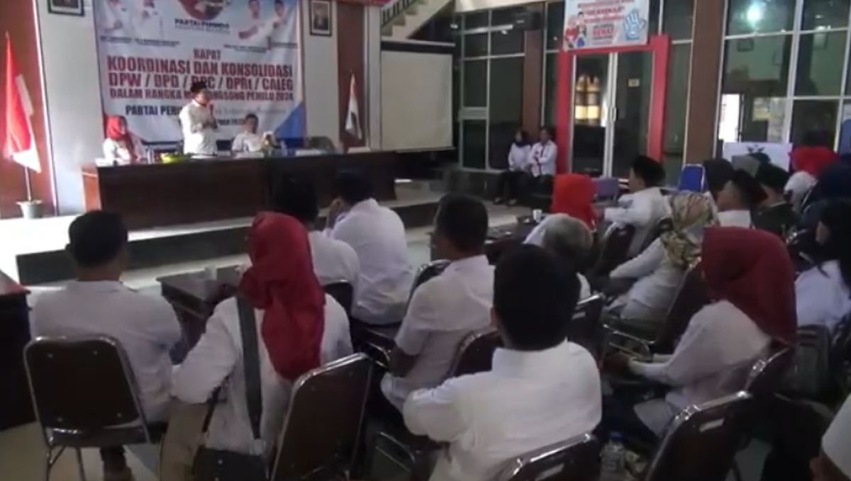 Partai Perindo Jateng Gelar Konsolidasi Hadapi Pemilu 2024