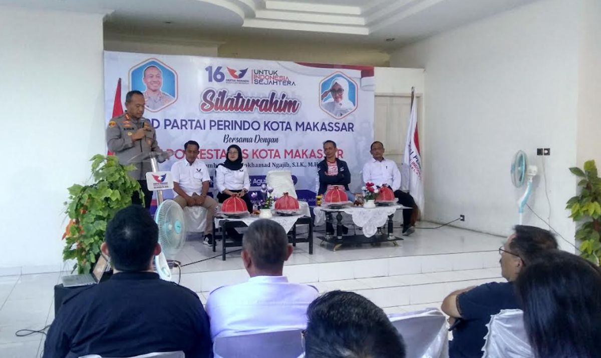 Pantai Perindo Makassar Komitmen Jaga Kondusivitas Ciptakan Pemilu Aman dan Damai