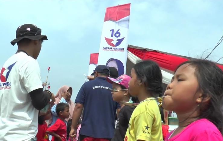 Rayakan HUT RI, DPD Perindo Lampung Gelar Perlombaan Bersama Kader dan Masyarakat
