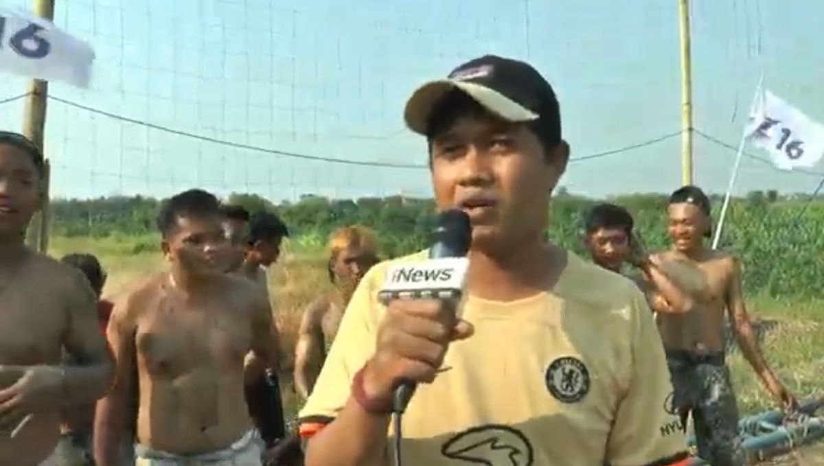 Pemuda Gentungan: Terima Kasih Partai Perindo Gelar Panjat Pinang dan Berbagai Lomba