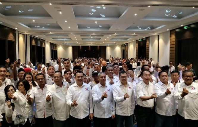 Ratusan Kader dan Pengurus Hadiri Rakor dan Konsolidasi Partai Perindo di Bandarlampung