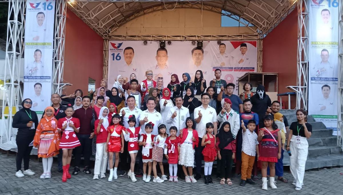 Rayakan HUT ke-78 RI, Partai Perindo Sumut Gelar Beragam Perlombaan