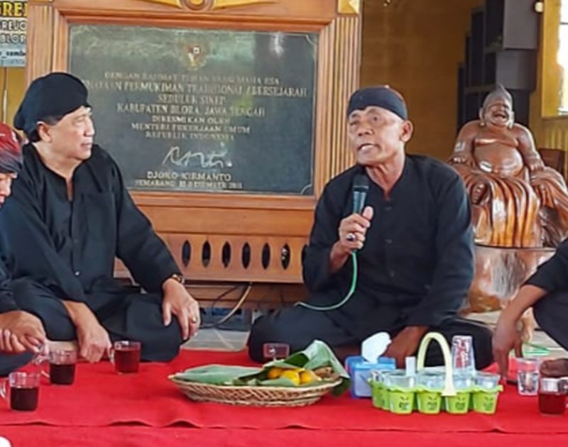 Sah! Bacaleg Partai Perindo Transtoto Handadhari Dikukuhkan Jadi Warga Sedulur Sikep Samin
