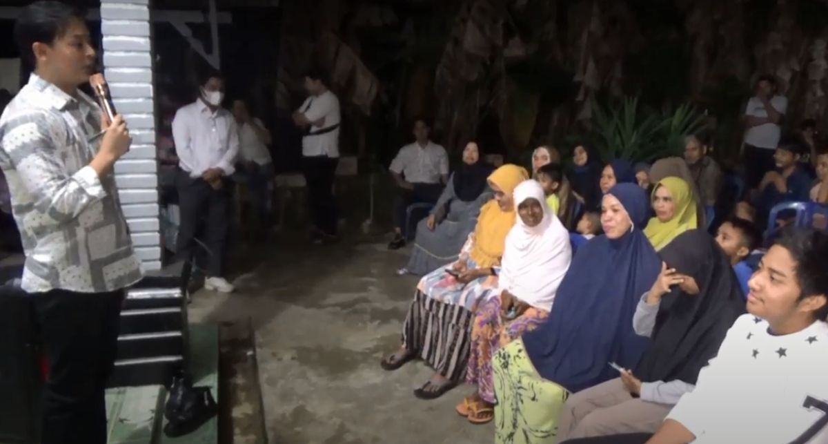 Serap Aspirasi, Bacaleg Partai Perindo Steven Stenly Sebar KTA Perindo Berasuransi di Kendari