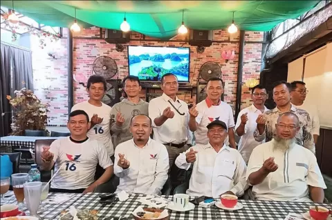 Silaturahmi dengan Ketua Klub Taekwondo Jakbar, Antonius Hartanto Ungkap Visi Misi di Pileg 2024 