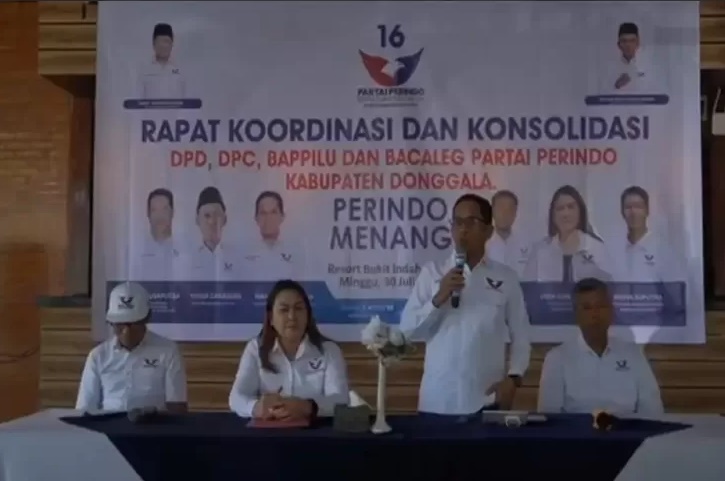 Solidkan Barisan demi Menangi Pemilu 2024, Partai Perindo Donggala Gelar Konsolidasi