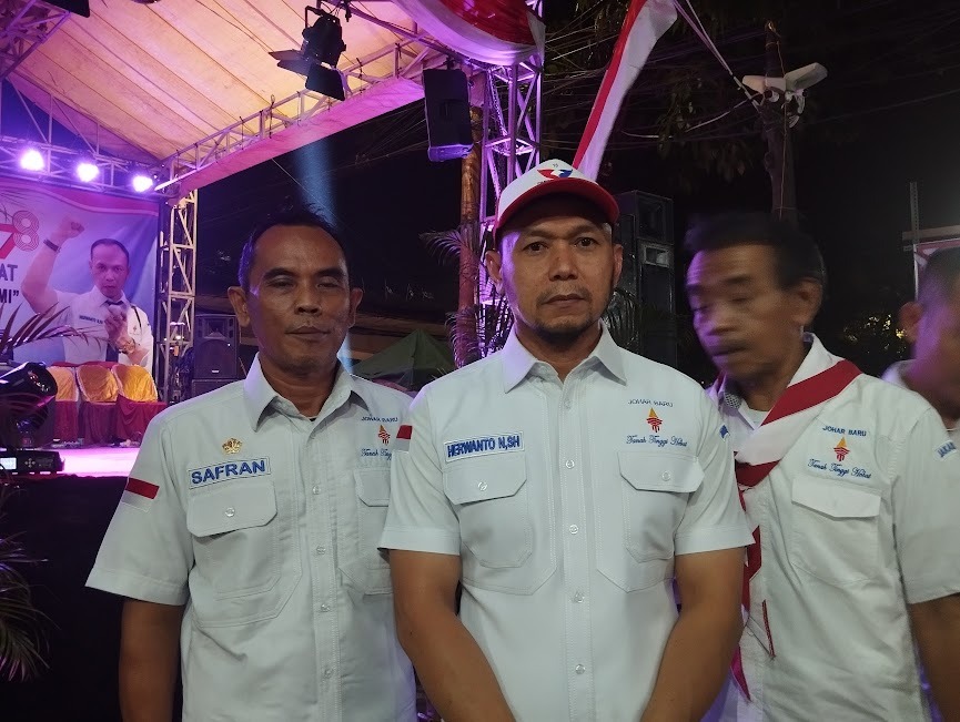 Bacaleg Partai Perindo Herwanto Siap Ubah Citra Tanah Tinggi Jadi Kampung Pendidikan