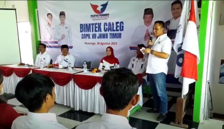 Pesan Ketua DPW Jatim untuk Bacaleg Partai Perindo: Terus Sosialisasikan Diri ke Masyarakat