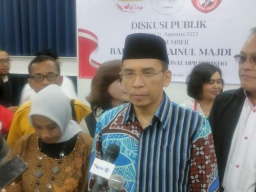 TGB Zainul Majdi Minta Relawan Ganjar Pranowo Kolaborasi dengan Parpol Koalisi