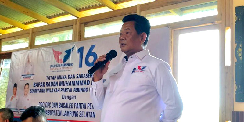 Targetkan Sapu Bersih Dapil, Partai Perindo Berharap Bisa Punya Fraksi di DPRD Lampung Selatan