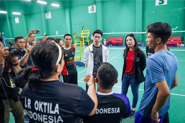Angela Tanoesoedibjo Ajak Kevin Sanjaya ke Pelatnas Asian Para Games di Surakarta