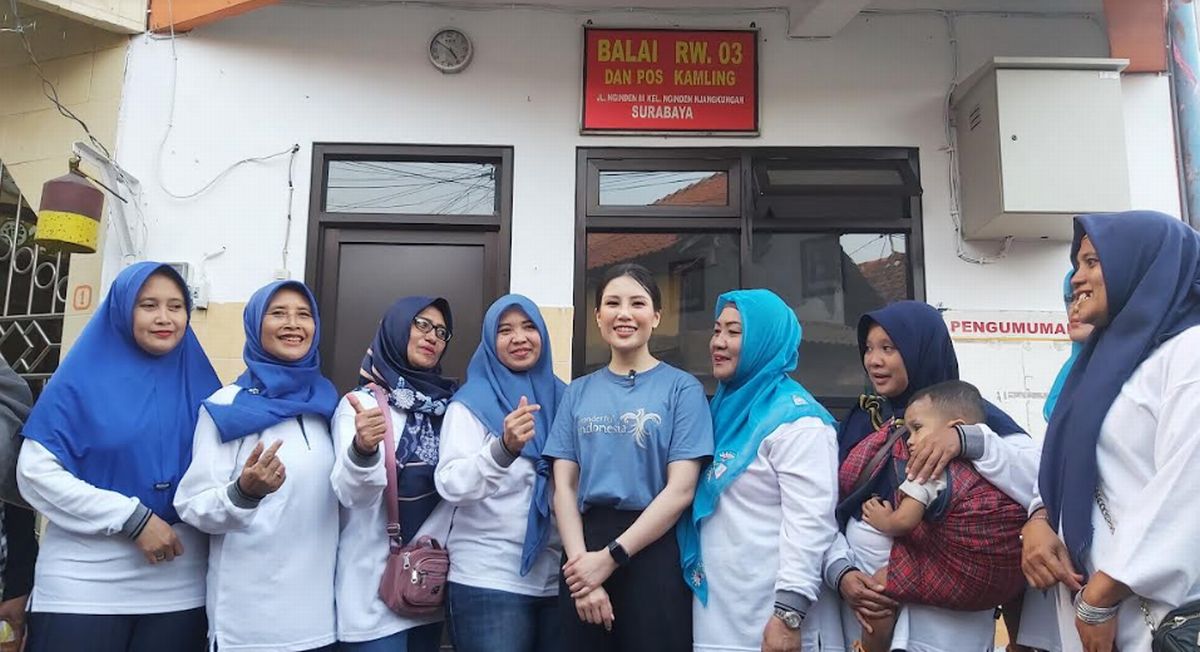Angela Tanoesoedibjo Puji Kreatifitas Ibu Rumah Tangga di Surabaya