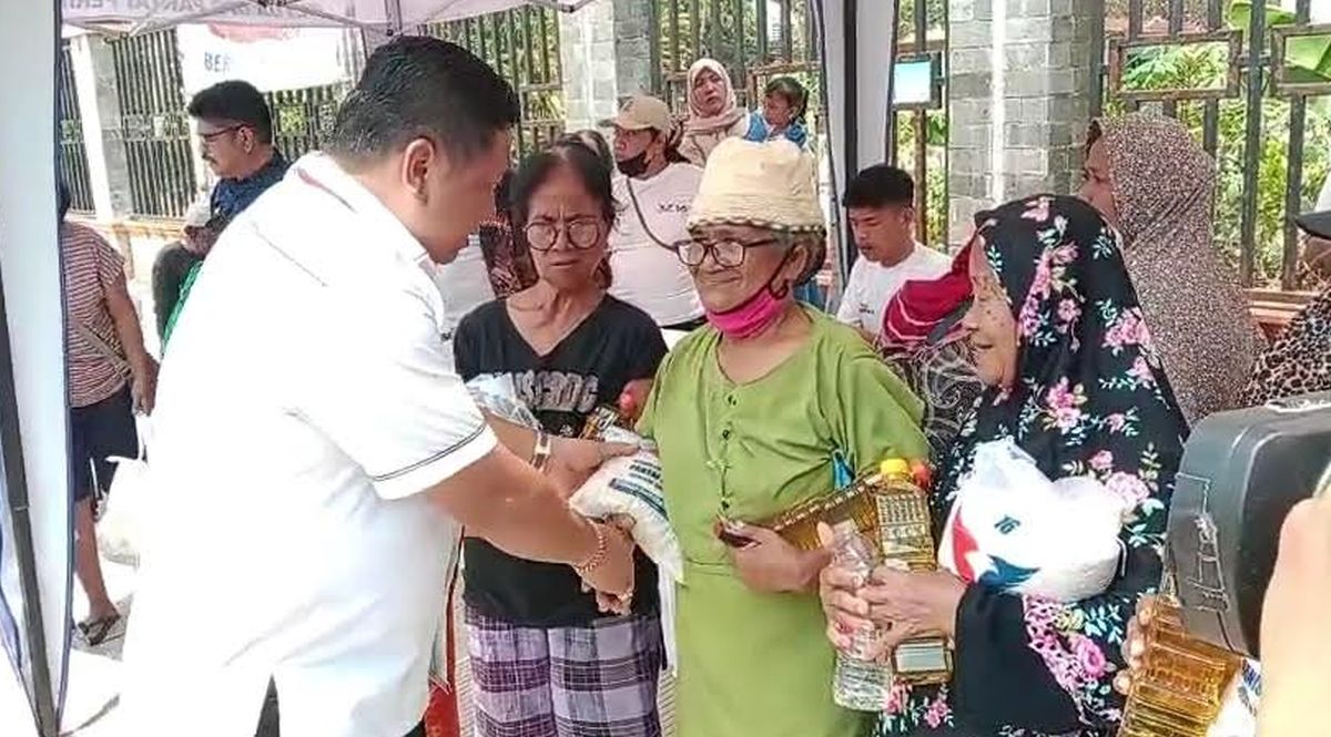 Apresiasi Bazar Murah Partai Perindo Jaktim, Warga Rusun Cakung: Sangat Membantu Sekali
