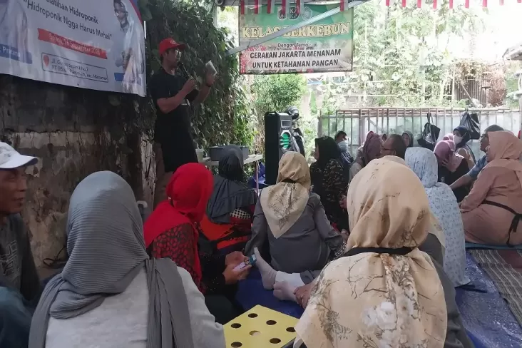 Bacaleg Partai Perindo DKI Gelar Pelatihan Hidroponik: Solusi Kebutuhan Pangan dan Buka Lapangan Kerja 