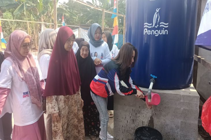 Bacaleg Rere Gandeng Partai Perindo Depok Resmikan Sumber Air Bersih di Pancoran Mas 