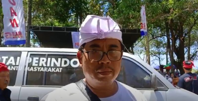 Berpartisipasi di Karya Segara Kertih, Partai Perindo Bali Ingin Bantu Kelancaran Upacara