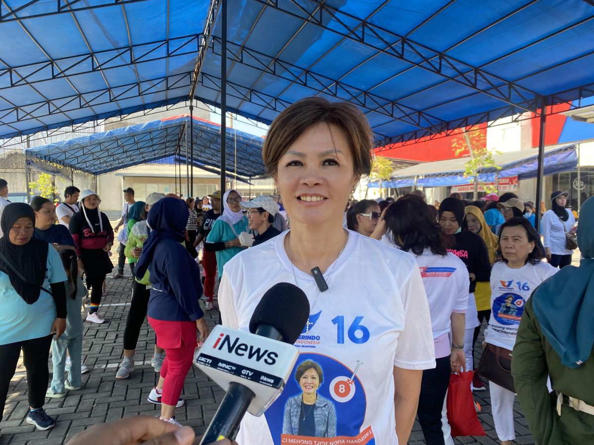 Ci Mehong Gelar Senam Bersama Ibu-Ibu Cengkareng: Antusiasnya Bikin Senang