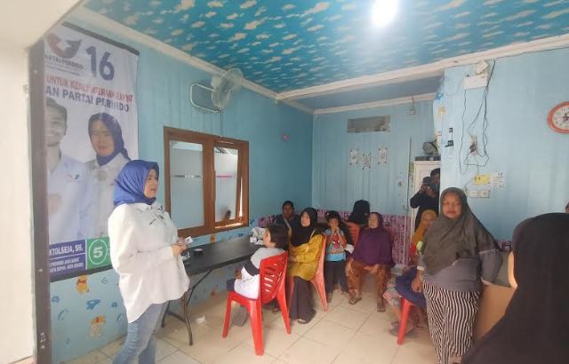 Ikut Cek Kesehatan dan Terima KTA Asuransi Gratis dari Perindo Depok, Warga: Alhamdulillah