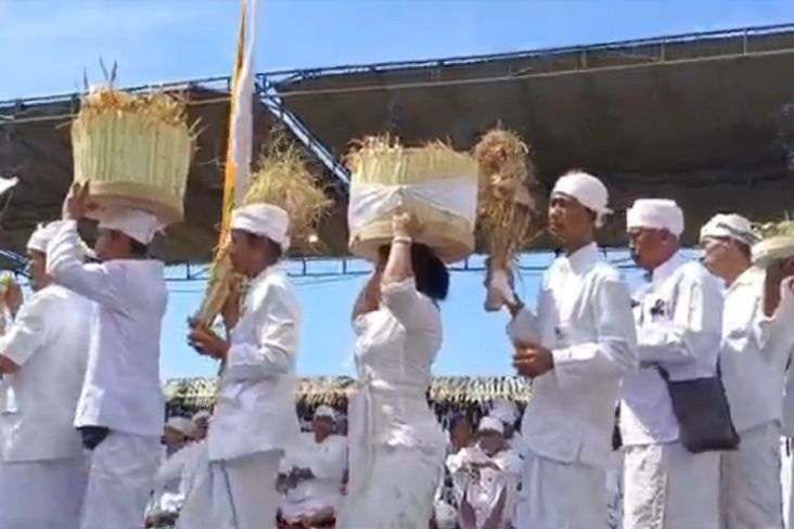 Digelar 200 Tahun Sekali, Ini Makna Upacara Adat yang Turut Didukung Partai Perindo Bali 