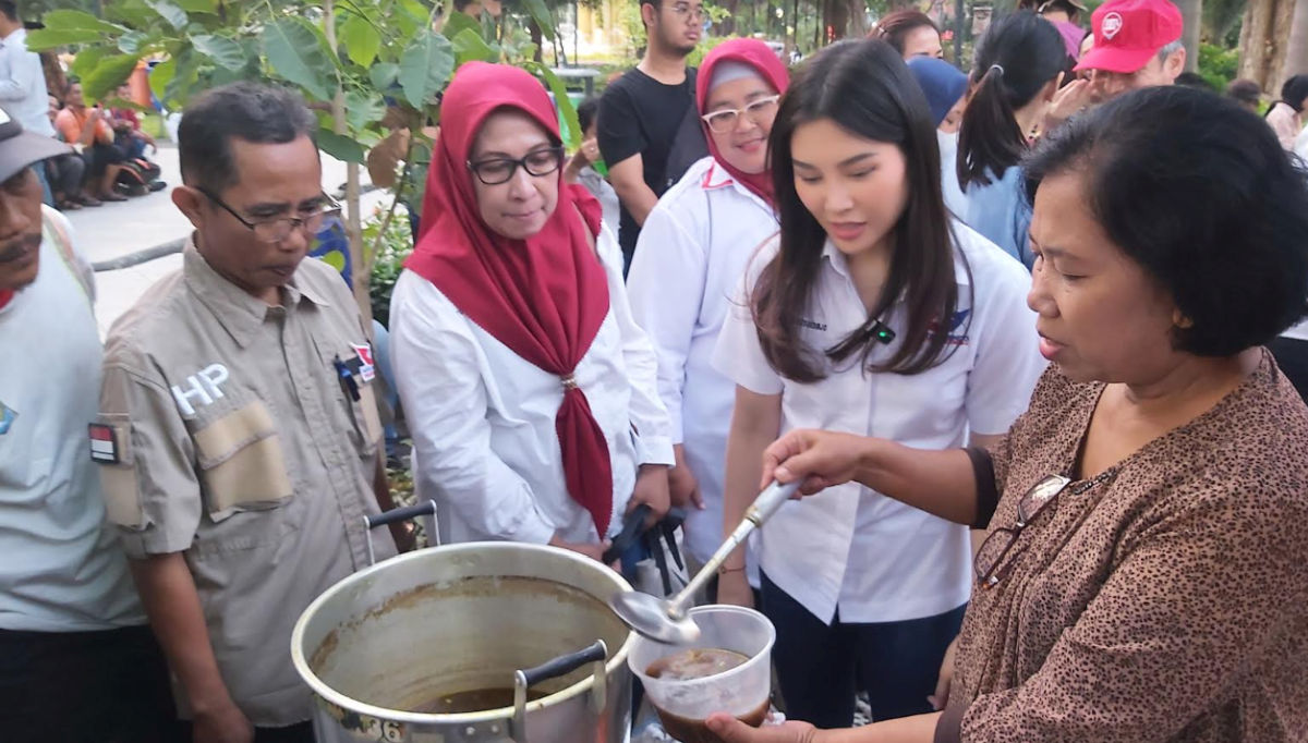 Dukung UMKM, Angela Tanoesoedibjo: Gerobak Perindo Hadir untuk Kesejahteraan Masyarakat