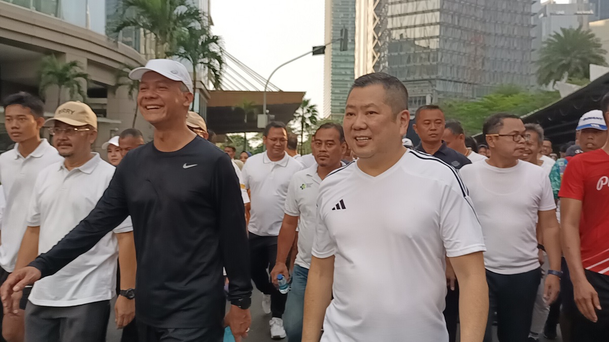 Fun Walk with Ganjar Jadi Trending Topic di Medsos