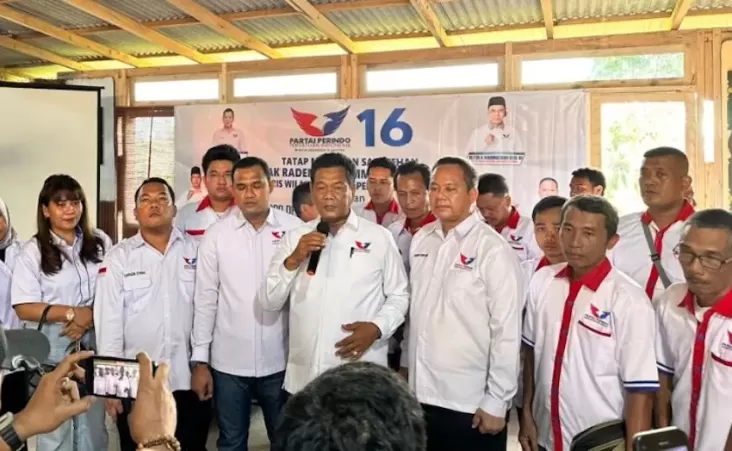 DPW Partai Perindo Lampung Targetkan Sapu Bersih Tiap Dapil di Lampung Selatan