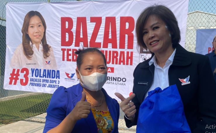 Gelar Sembako Subsidi dan Pengobatan Gratis di Jakut, Ci Mehong: Bakal Berkelanjutan