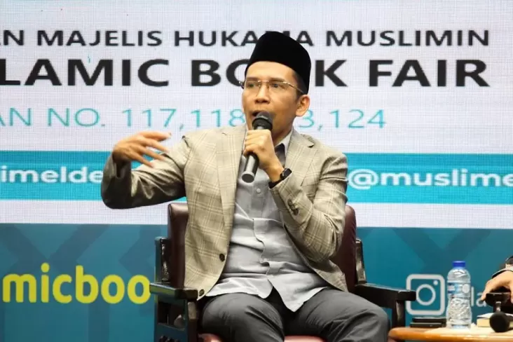 Hadiri Bedah Buku Islamic Book Fair, TGB Bahas Jaga Lingkungan dari Perspektif Islam 