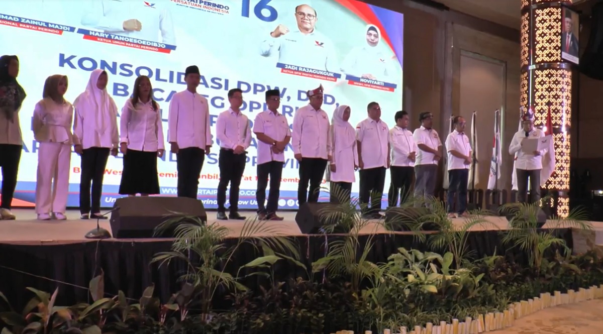 Hary Tanoesoedibjo Lantik Pengurus DPW Partai Perindo Kepulauan Riau
