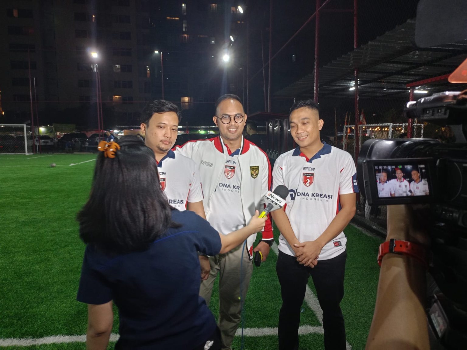 Pemuda Perindo Jalin Silaturahmi dengan HIPMI Jaya Lewat Olahraga