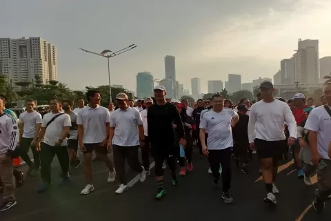 Jalan Santai Bareng Ganjar Pranowo, Kesan HT: Pemimpin yang Ideal 