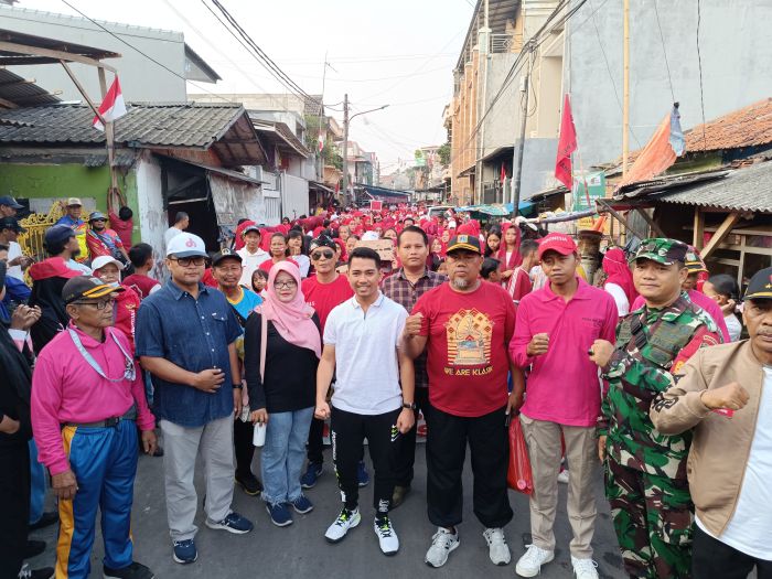 Jalan Sehat Milenilal Dimeriahkan Partai Perindo, Diikuti 1.500 Warga