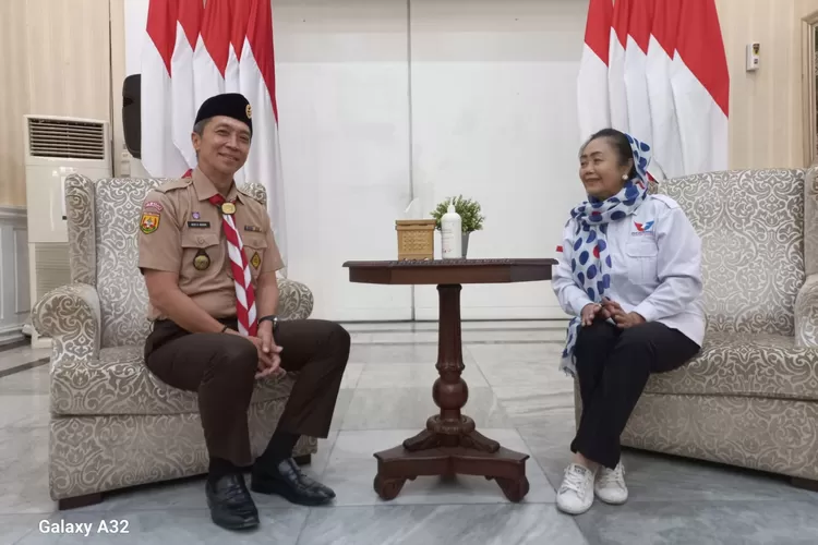 DPD Partai Perindo Kota Bogor Kenalkan Pengurus Baru ke Dedie A Rachim