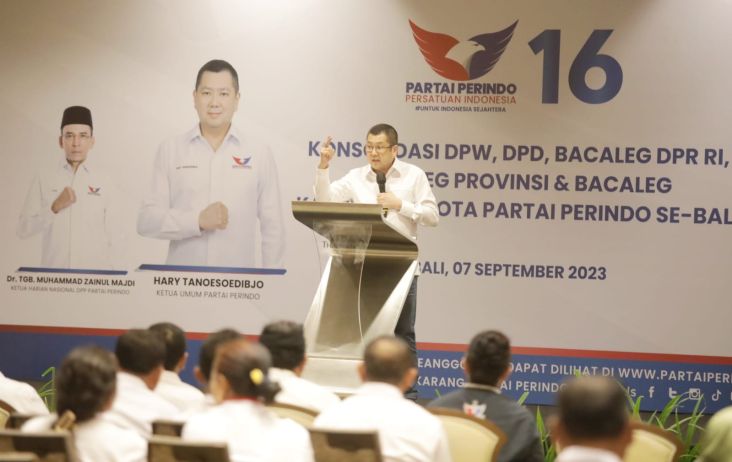 Konsolidasi di Bali, HT Tegaskan Strategi Partai Perindo 