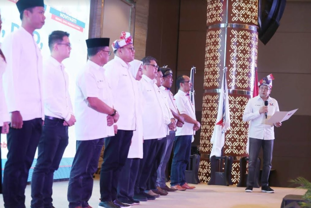 Konsolidasi Partai Perindo Batam, Hary Tanoesoedibjo Minta Semua Kader Kerja Keras