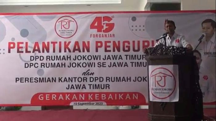 Rumah Jokowi di Jatim Diresmikan, Ditergat Hasilkan 6 Juta Suara untuk Ganjar