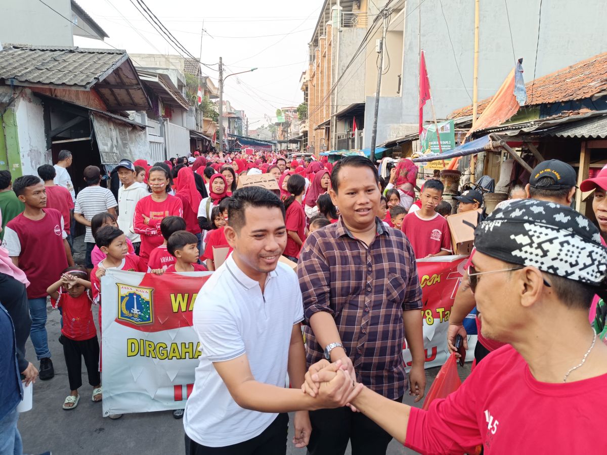 Partai Perindo Harap Jalan Sehat Milenial Bikin Warga Koja Jaga Kekompakan