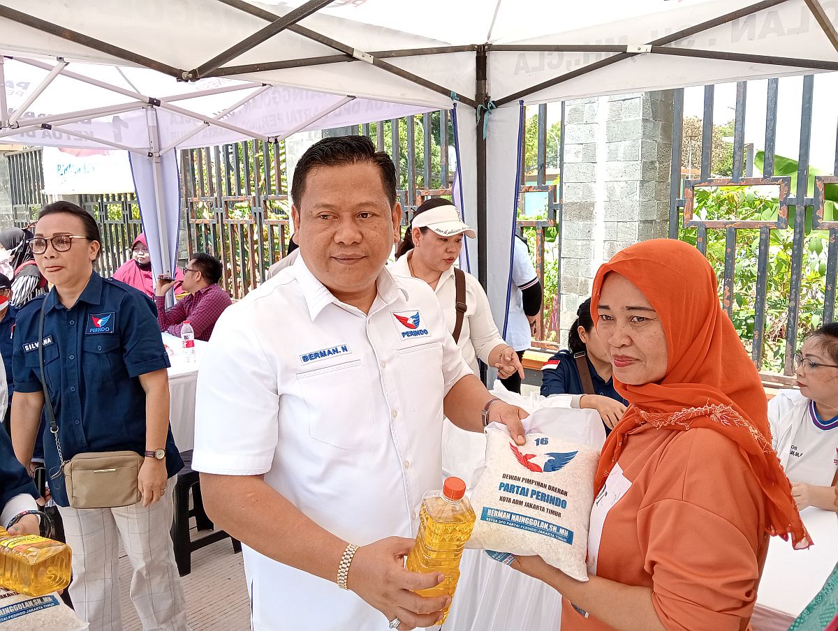 Partai Perindo Gelar Bazar Murah Sembako, Salurkan 2.000 Paket