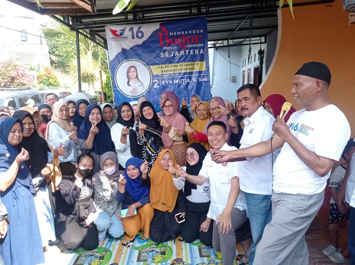 Partai Perindo Sosialisasi KTA Berasuransi di Cigombong Bogor