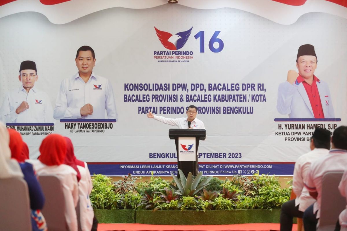 Pimpin Konsolidasi, Hary Tanoe Sosialisasikan Program Kerja Bappilu