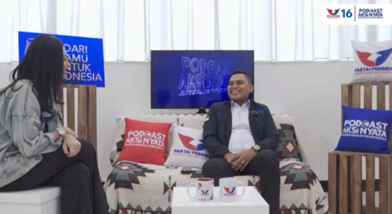 Podcast Aksi Nyata: Ketua DPD Partai Perindo Jakut Bina UMKM Warga Bikin Bangga