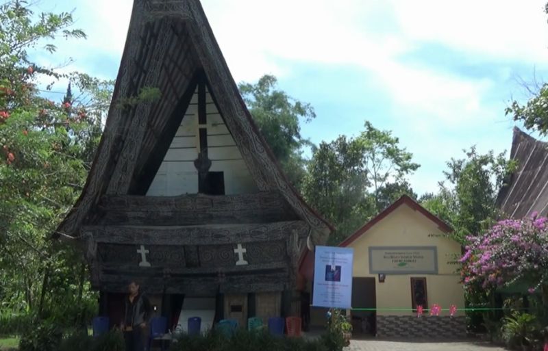 Bacaleg Partai Perindo Resmikan Rumah Doa dan Homestay sebagai TIC di Toba