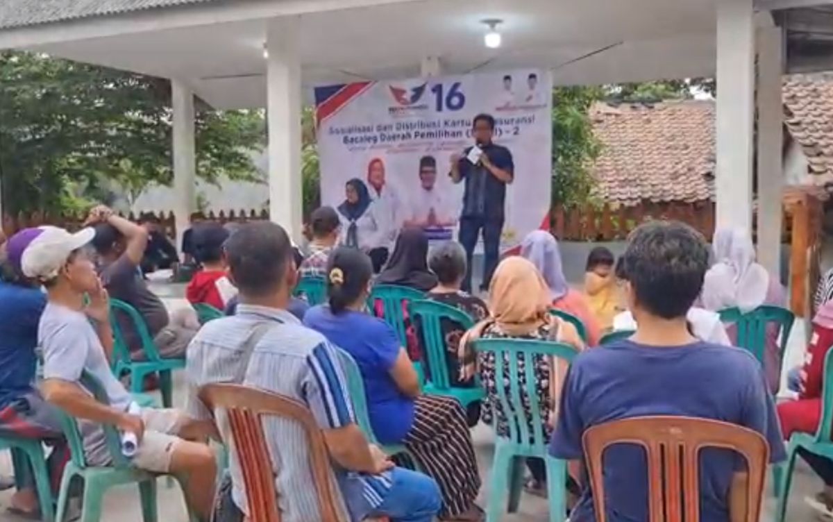 Selain Bagikan KTA Berasuransi, Bacaleg Partai Perindo Sumarwan Serap Aspirasi Masyarakat Bogor