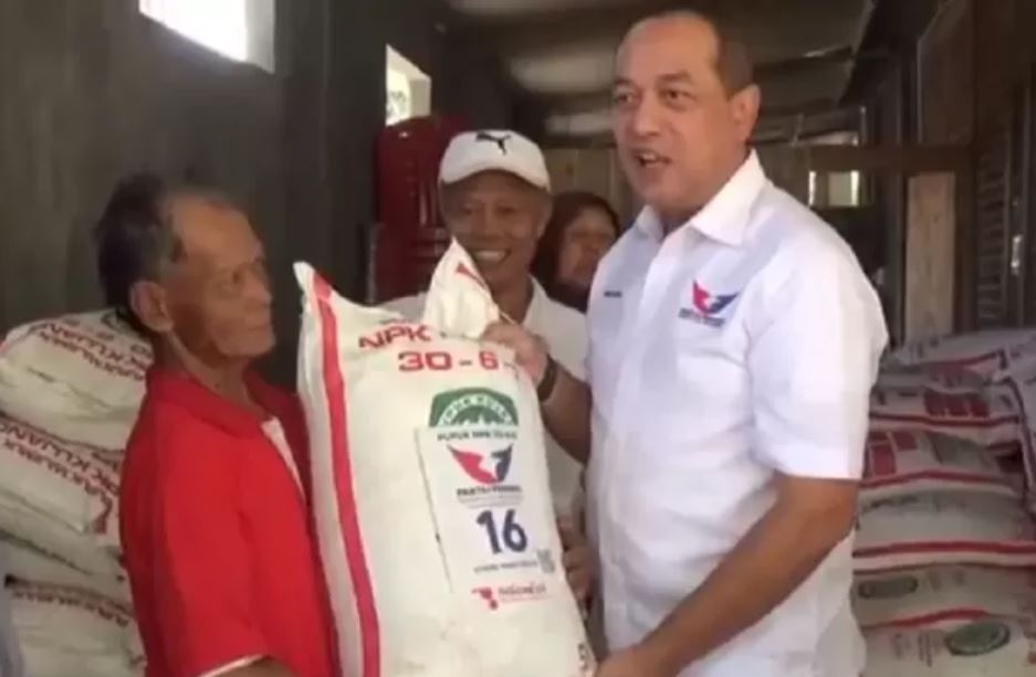Senangnya Petani Semarang Dapat Bantuan Pupuk Gratis: Kami Makin Sayang dengan Partai Perindo